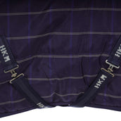 HKM Winterstaldeken 200g Katoen 1200D Donker Blauw HKM Winterstaldeken 200g Katoen 1200D Donker Blauw
