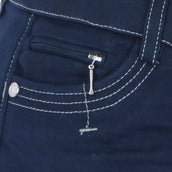 Covalliero Rijbroek BasicPlus Kids Blauw Covalliero Rijbroek BasicPlus Kids Blauw