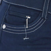 Covalliero Rijbroek BasicPlus Kids Blauw Covalliero Rijbroek BasicPlus Kids Blauw