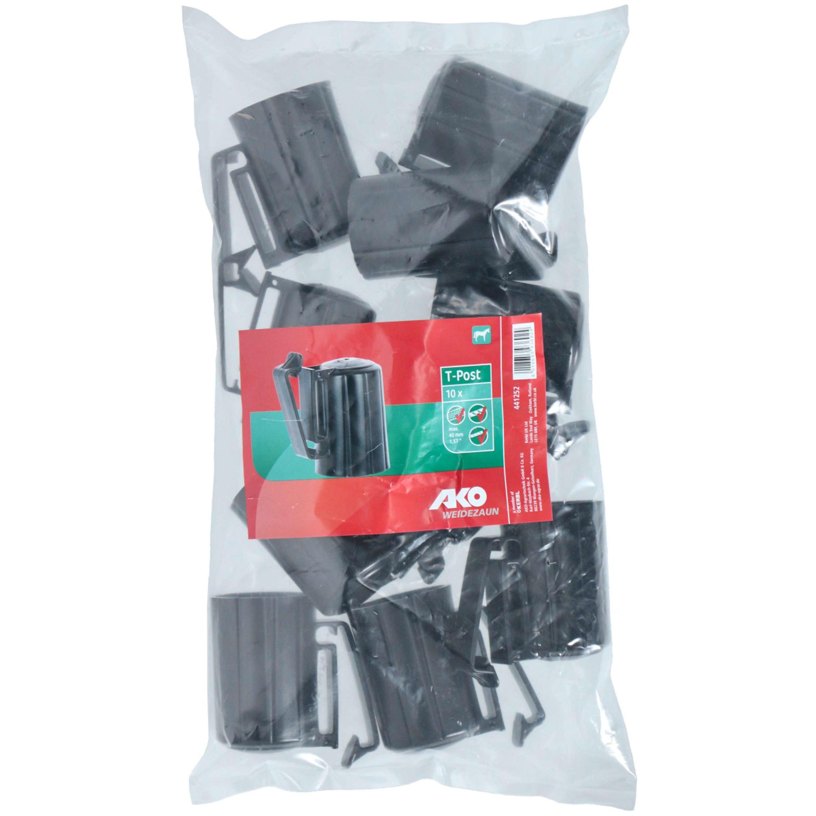 Kerbl Isolator T-Post 10 Stuks Zwart Kerbl Isolator T-Post 10 Stuks Zwart