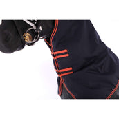 HORKA Dekenhals Dime 600D, 100g gevoerd Blauw HORKA Dekenhals Dime 600D, 100g gevoerd Blauw