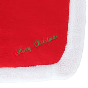 EQUITHÈME Zadeldekje Kerst Rood EQUITHÈME Zadeldekje Kerst Rood