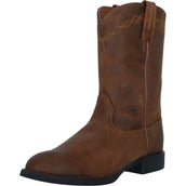 Ariat Westernlaars Heritage Roper Woman's Brown Ariat Westernlaars Heritage Roper Woman's Brown
