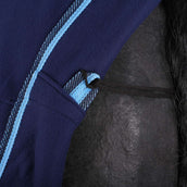 Riding World Fleecedeken Combo Navy/Blauw Riding World Fleecedeken Combo Navy/Blauw