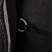 Riding World Uitrijdeken Fleece Zwart/Grijs Riding World Uitrijdeken Fleece Zwart/Grijs