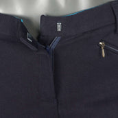 Saddlehugger Rijbroek Knee Patch Dames Navy Saddlehugger Rijbroek Knee Patch Dames Navy