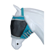 Shires Vliegenmasker Zonder Oren Fijne Maas Groenblauw Shires Vliegenmasker Zonder Oren Fijne Maas Groenblauw