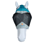 Shires Vliegenmasker met Ooruitsparing Teal Shires Vliegenmasker met Ooruitsparing Teal