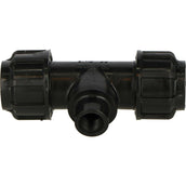 Jason T-stuk 90° PP DVGW/KIWA/WRAS KnelxBinnenxKnel Zwart/Blauw Jason T-stuk 90° PP DVGW/KIWA/WRAS KnelxBinnenxKnel Zwart/Blauw