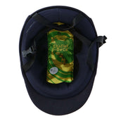 Charles Owen Cap YR8 Sparkly Centre Round Navy Charles Owen Cap YR8 Sparkly Centre Round Navy