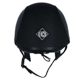Charles Owen Cap AYR8 PLUS Leather Look Black Charles Owen Cap AYR8 PLUS Leather Look Black