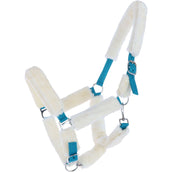 Norton Halster Volledig Synthetisch Schapenvacht Ecru/Electric Blue Norton Halster Volledig Synthetisch Schapenvacht Ecru/Electric Blue