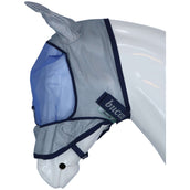 Bucas Buzz-Off Vliegenmasker Deluxe met Oren Blue Bucas Buzz-Off Vliegenmasker Deluxe met Oren Blue