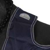 EQUITHÈME Uitrijdeken Tyrex Polar Fleece 600D Navy/Grijs Dots EQUITHÈME Uitrijdeken Tyrex Polar Fleece 600D Navy/Grijs Dots