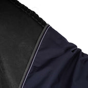 EQUITHÈME Turnout Rug Tyrex High Neck 600D 150g Navy/Grijs Dots EQUITHÈME Turnout Rug Tyrex High Neck 600D 150g Navy/Grijs Dots