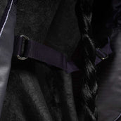 EQUITHÈME Turnout Rug Tyrex High Neck 600D 150g Navy/Grijs Dots EQUITHÈME Turnout Rug Tyrex High Neck 600D 150g Navy/Grijs Dots