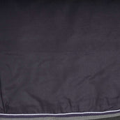 EQUITHÈME Uitrijdeken Tyrex Polycotton 600D Zwart/Blauw EQUITHÈME Uitrijdeken Tyrex Polycotton 600D Zwart/Blauw