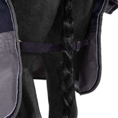 EQUITHÈME Turnout Rug Tyrex 600D 0g Navy/Grijs Dots EQUITHÈME Turnout Rug Tyrex 600D 0g Navy/Grijs Dots