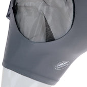 WeatherBeeta Vliegenmasker Stretch Bug Eye Saver met Oren Grijs/Zwart WeatherBeeta Vliegenmasker Stretch Bug Eye Saver met Oren Grijs/Zwart