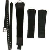 Freejump Stijgbeugelriemen Progrip Leer Zwart Freejump Stijgbeugelriemen Progrip Leer Zwart