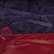 EQUITHÈME Outdoordeken Tyrex 1200D 0g Navy/Bordeaux EQUITHÈME Outdoordeken Tyrex 1200D 0g Navy/Bordeaux