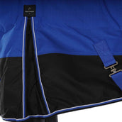 EQUITHÈME Outdoordeken Tyrex Aisance 1200D 300g Blauw/Zwart EQUITHÈME Outdoordeken Tyrex Aisance 1200D 300g Blauw/Zwart