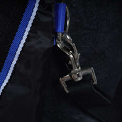 EQUITHÈME Outdoordeken Tyrex Aisance 1200D 300g Blauw/Zwart EQUITHÈME Outdoordeken Tyrex Aisance 1200D 300g Blauw/Zwart