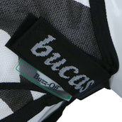 Bucas Buzz-Off Vliegenmasker Deluxe met Oren Zebra Bucas Buzz-Off Vliegenmasker Deluxe met Oren Zebra