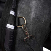 Bucas Trotting Turnout 200g Zwart/Wit Bucas Trotting Turnout 200g Zwart/Wit