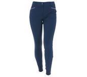 EQUITHÈME Rijbroek Gizel Siliconen Kniestukken Navy EQUITHÈME Rijbroek Gizel Siliconen Kniestukken Navy