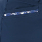 EQUITHÈME Rijbroek Gizel Siliconen Kniestukken Navy EQUITHÈME Rijbroek Gizel Siliconen Kniestukken Navy