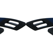 Freejump Knopsporen Spur'on Extra Lang Zwart/Pearl Blue Freejump Knopsporen Spur'on Extra Lang Zwart/Pearl Blue