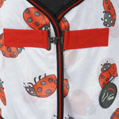 HKM Vliegendeken Ladybug Wit/Rood HKM Vliegendeken Ladybug Wit/Rood