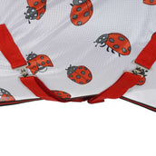 HKM Vliegendeken Ladybug Wit/Rood HKM Vliegendeken Ladybug Wit/Rood