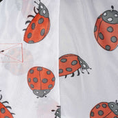 HKM Vliegendeken Ladybug Wit/Rood HKM Vliegendeken Ladybug Wit/Rood