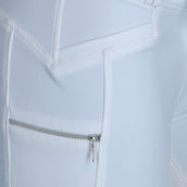 Covalliero Rijbroek Detroit LS Dames Wit Covalliero Rijbroek Detroit LS Dames Wit