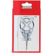 Kerbl Poortisolator X³ Gegalvaniseerd Blister 6 Stuks Zwart Kerbl Poortisolator X³ Gegalvaniseerd Blister 6 Stuks Zwart