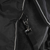 Riding World Regendeken Oxford 300D Fleece Voering 0g Zwart Riding World Regendeken Oxford 300D Fleece Voering 0g Zwart