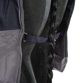 EQUITHÈME Regendeken Tyrex 600D 50g Navy/Grijs Dots EQUITHÈME Regendeken Tyrex 600D 50g Navy/Grijs Dots