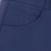 EQUITHÈME Rijbroek Bella Push-Up Siliconen Kniestukken Marineblauw EQUITHÈME Rijbroek Bella Push-Up Siliconen Kniestukken Marineblauw