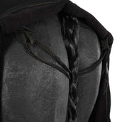 Harry's Horse Fleecedeken met Oprolbare Hals Zwart Harry's Horse Fleecedeken met Oprolbare Hals Zwart