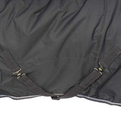 Harry's Horse Outdoordeken Thor 200g met Hals Ebony Harry's Horse Outdoordeken Thor 200g met Hals Ebony