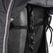 Harry's Horse Outdoordeken Thor 200g met Hals Ebony Harry's Horse Outdoordeken Thor 200g met Hals Ebony