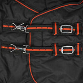 HB Harry & Hector Outdoordeken 300g Zwart/Rood HB Harry & Hector Outdoordeken 300g Zwart/Rood