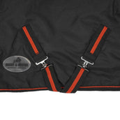 HB Harry & Hector Outdoordeken 300g Zwart/Rood HB Harry & Hector Outdoordeken 300g Zwart/Rood