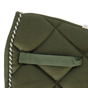 HB Showtime Zadeldekje Crown Dressuur Mosgroen HB Showtime Zadeldekje Crown Dressuur Mosgroen