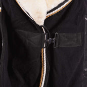 HB Showtime Showdeken Fleece 400gr Dutch Crown Zwart HB Showtime Showdeken Fleece 400gr Dutch Crown Zwart