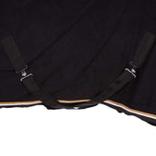 HB Showtime Showdeken Fleece 400gr Dutch Crown Zwart HB Showtime Showdeken Fleece 400gr Dutch Crown Zwart