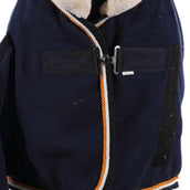 HB Showtime Showdeken Blue Moon 400gr Navy/Oranje HB Showtime Showdeken Blue Moon 400gr Navy/Oranje