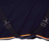 HB Showtime Showdeken Blue Moon 400gr Navy/Oranje HB Showtime Showdeken Blue Moon 400gr Navy/Oranje